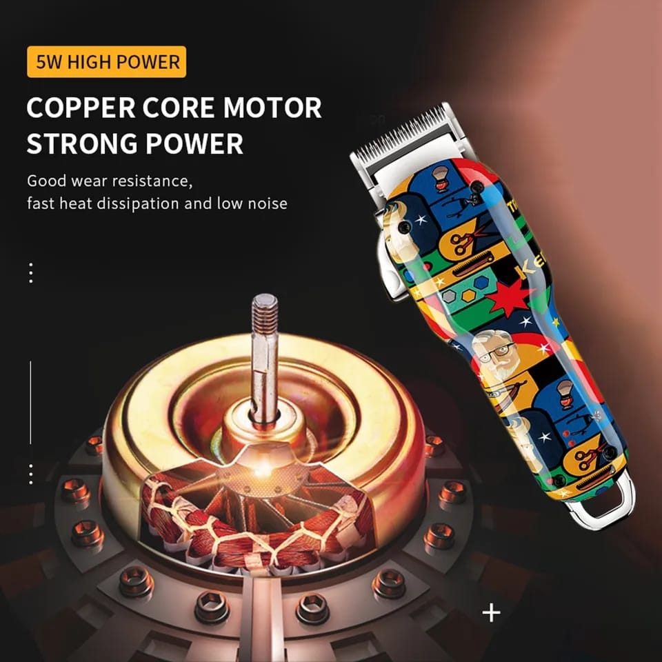 Miniatura 2 de Maquina De Peluquería Kemei Km-Max